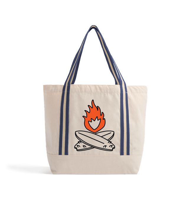Surfers Tote Beach Bag