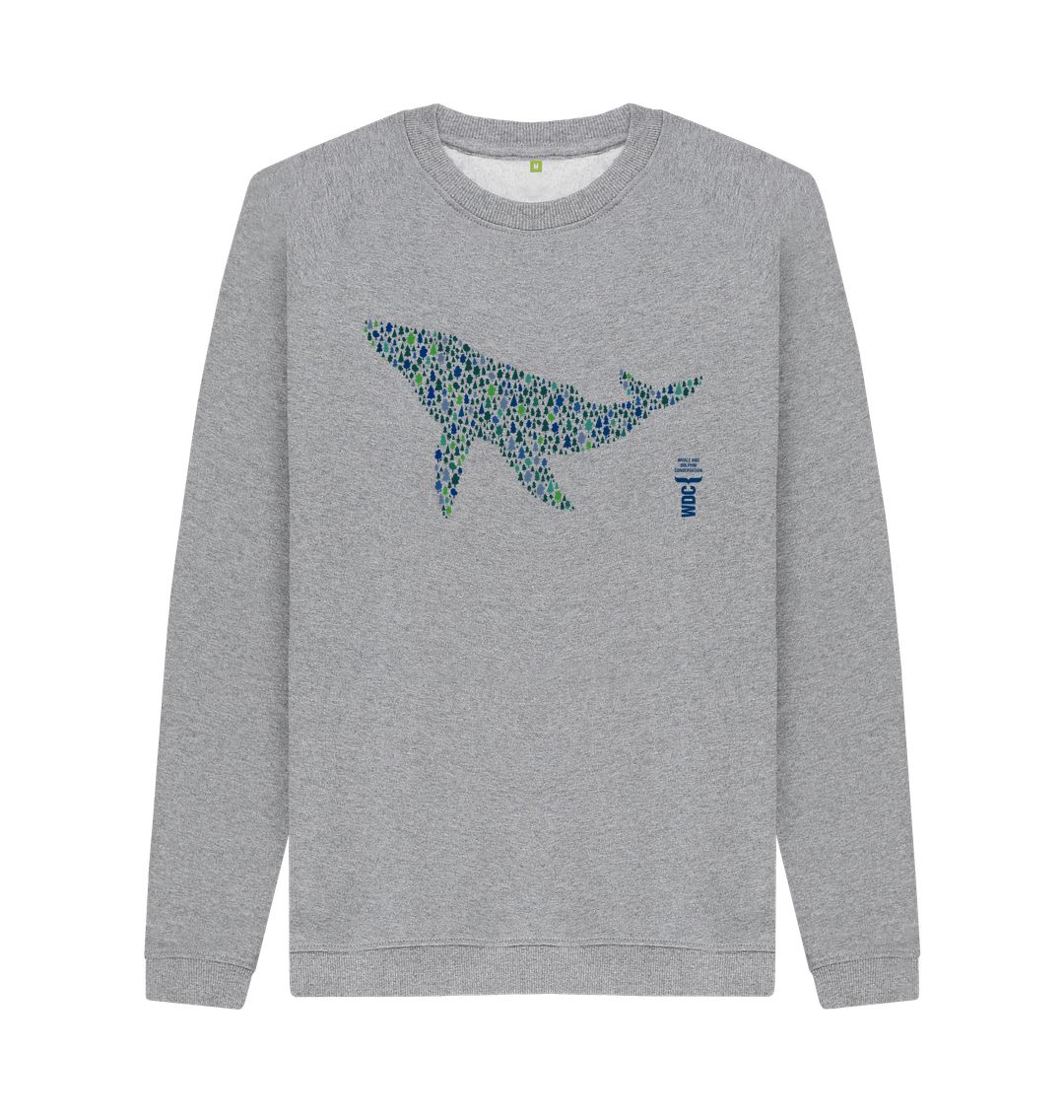 [COVERNAT]★Whale Raised Sweatshirt Whale Shark Organic RPET Pullover Hoodie – Prawno