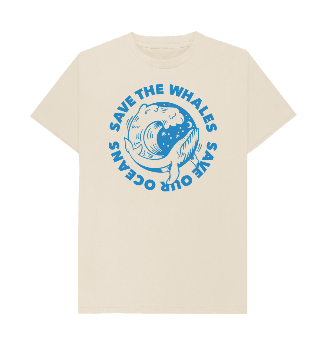 ★SINCLAIR X COMPATHY★SAVE WHALE CAMPAIGN UNISEX T-SHIRTS Save The Whales T-Shirt
