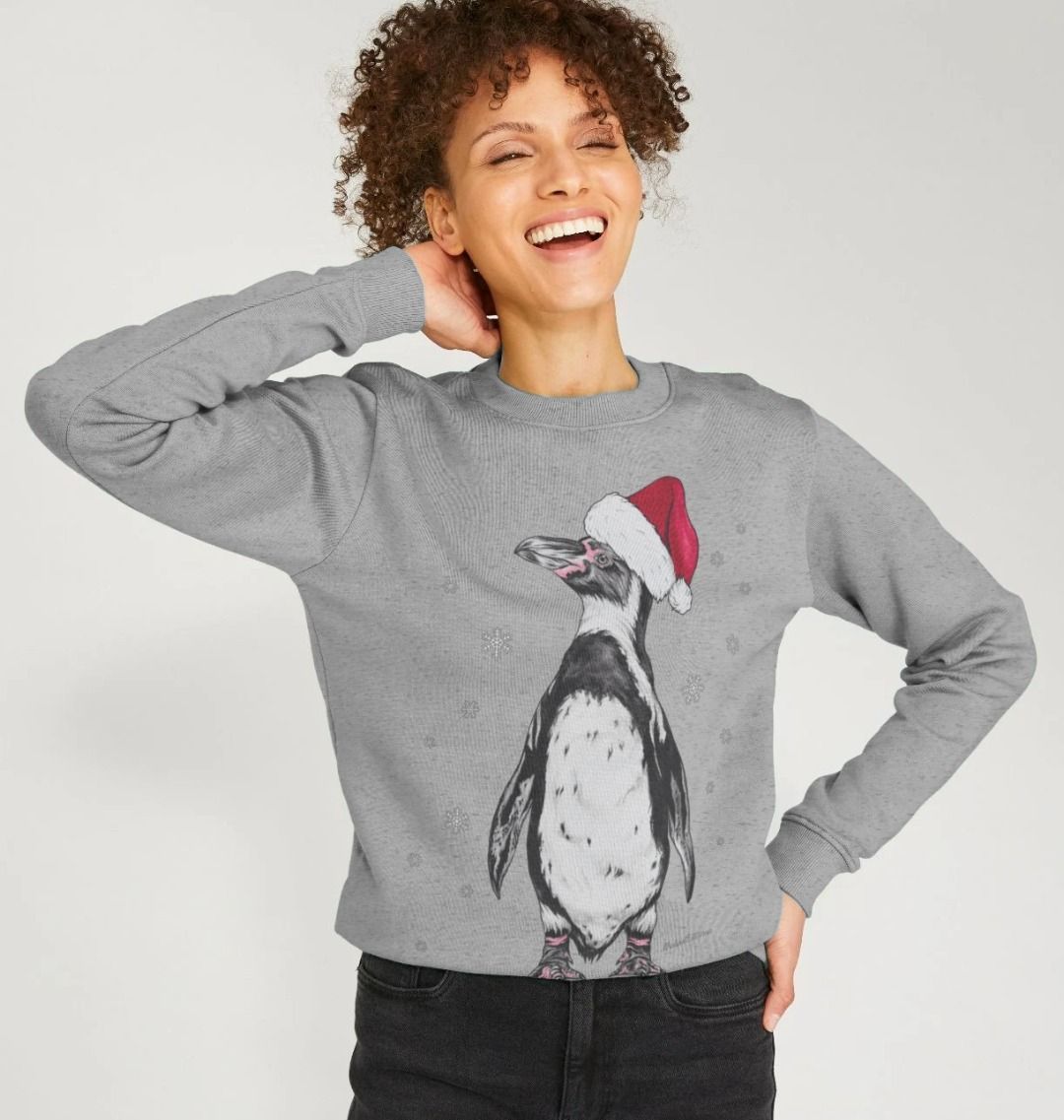 Women s Penguin Christmas Jumper