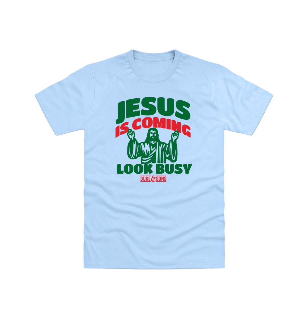 PREMIUM OFFIZIELLES T-Shirt Jesus kommt - Bild 4 von 7