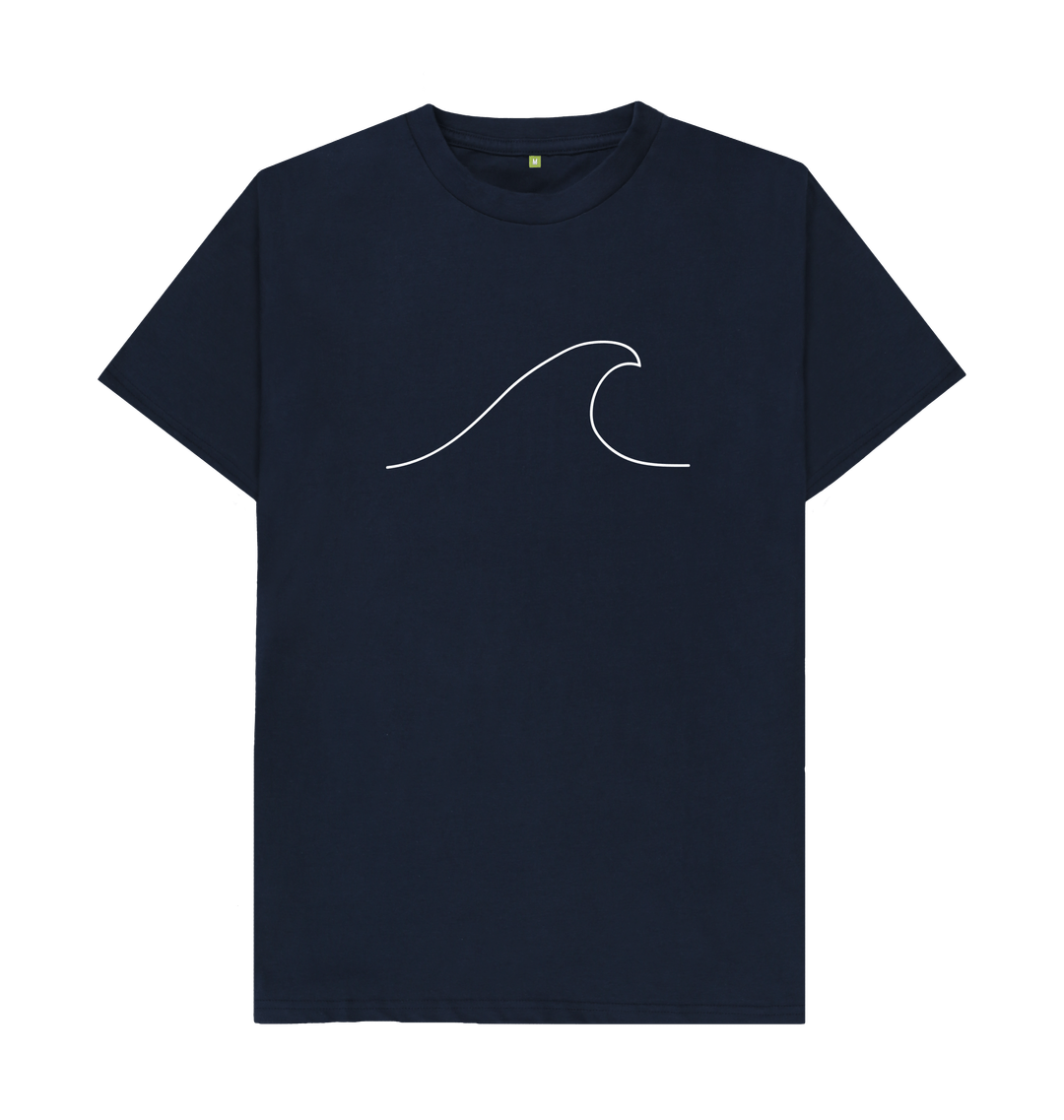 Can not attract cure Men's Wave T-shirt | Rapanui Clothing