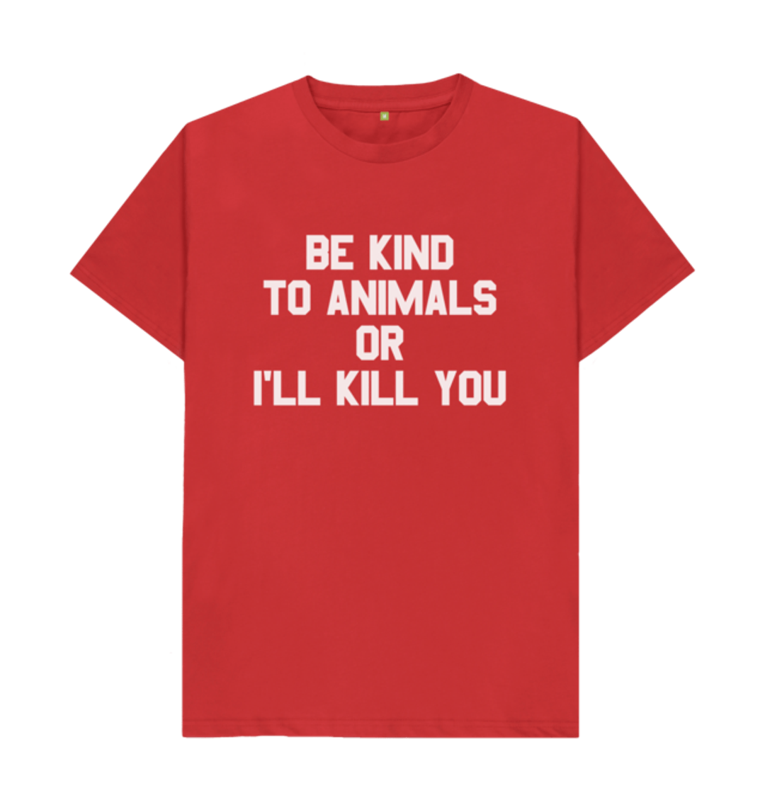 be kind to animals t shirt