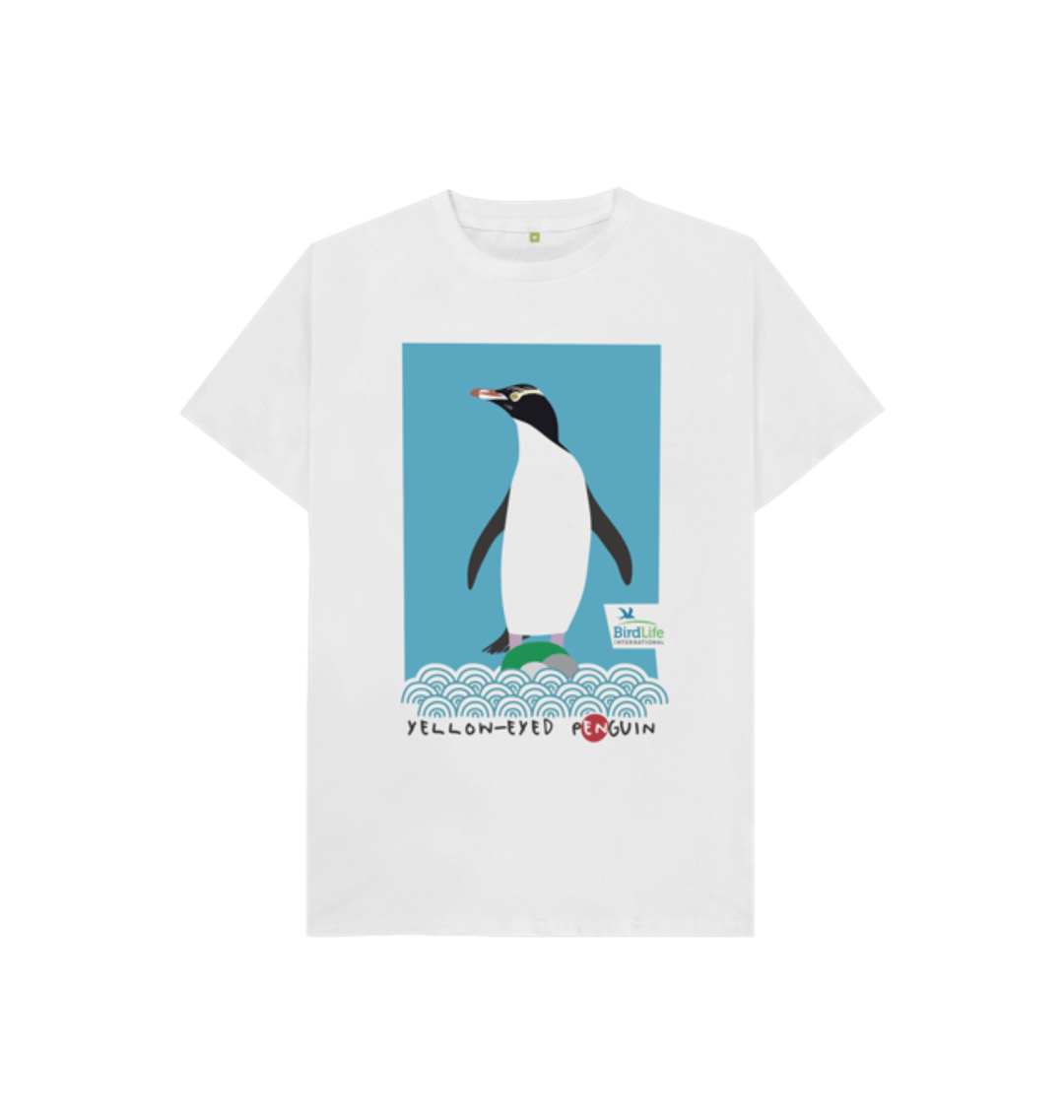 Yellow-eyed Penguin Kids T-shirt