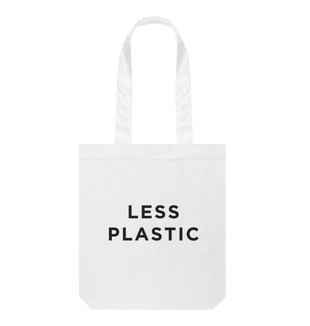 One Less Plastic Bag! - Organic Cotton Tote