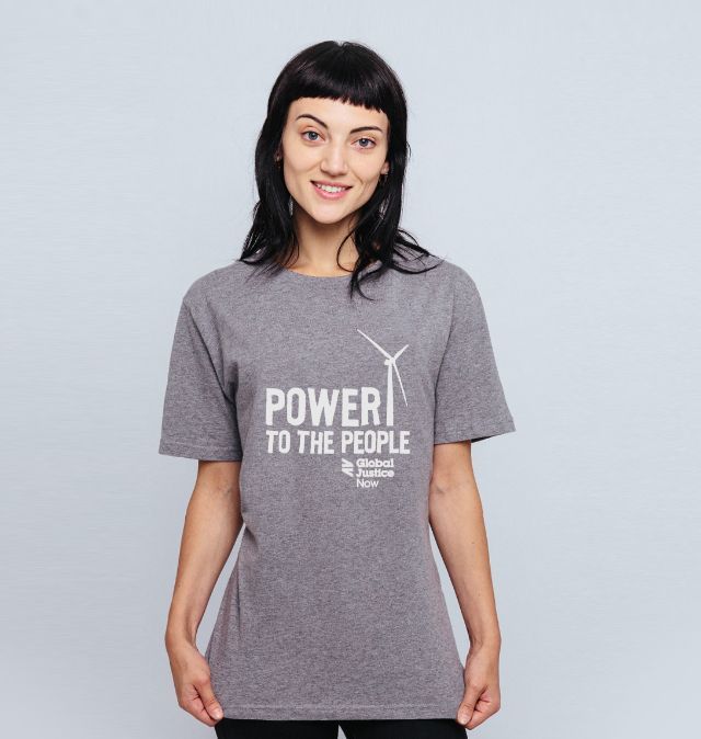 Power To The People Unisex T-shirt (black)
