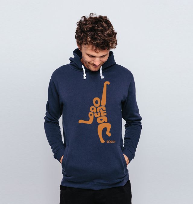blue animal hoodie