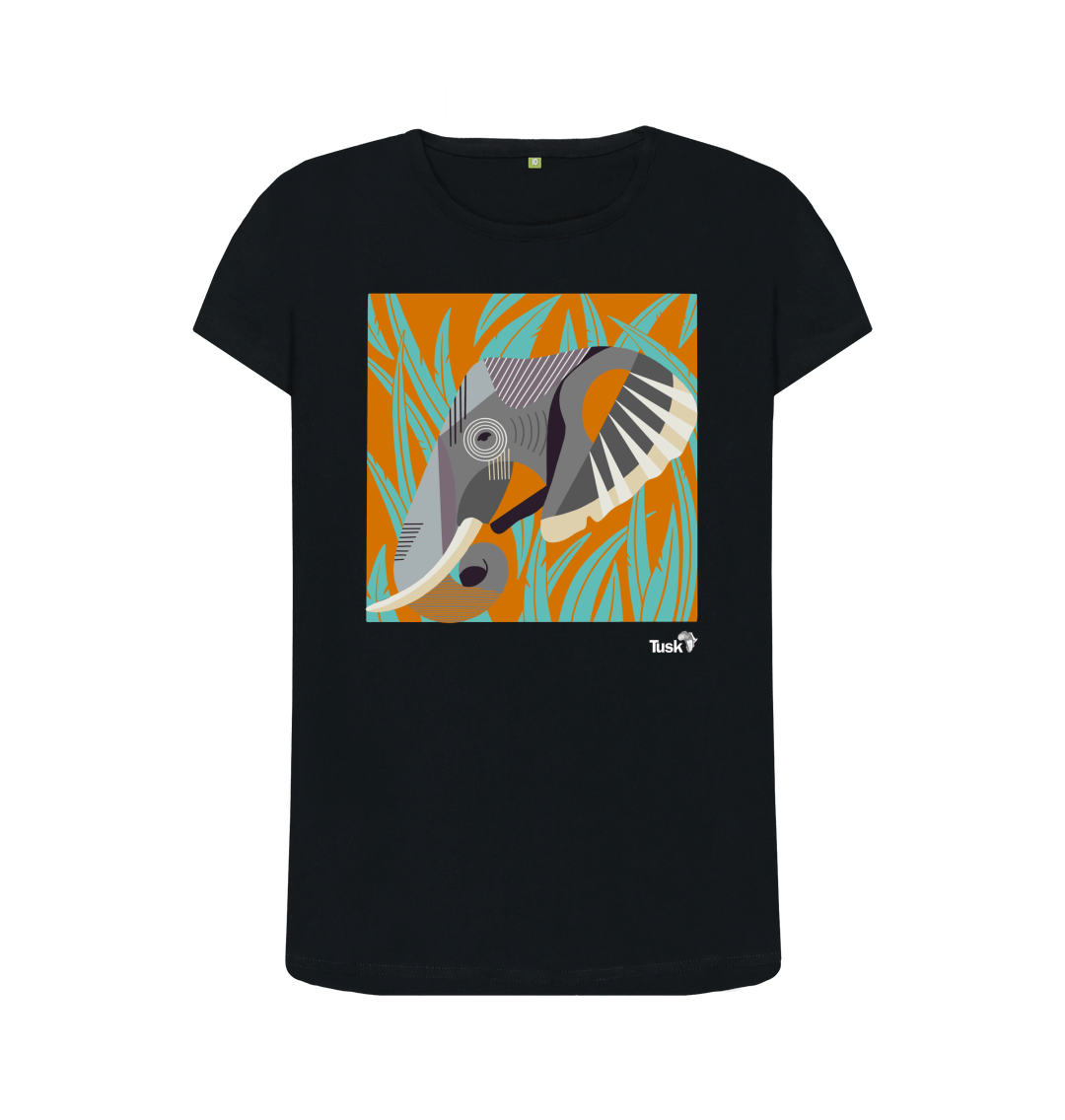 Women s Elephant Design T Shirt