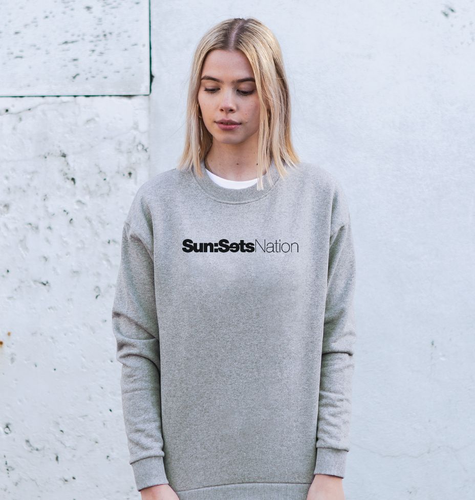 SUNSET LOGO T-SHIRTS グレー size2 Sunset Logo T-shirt | Sunset Graphic Tee | Chicane