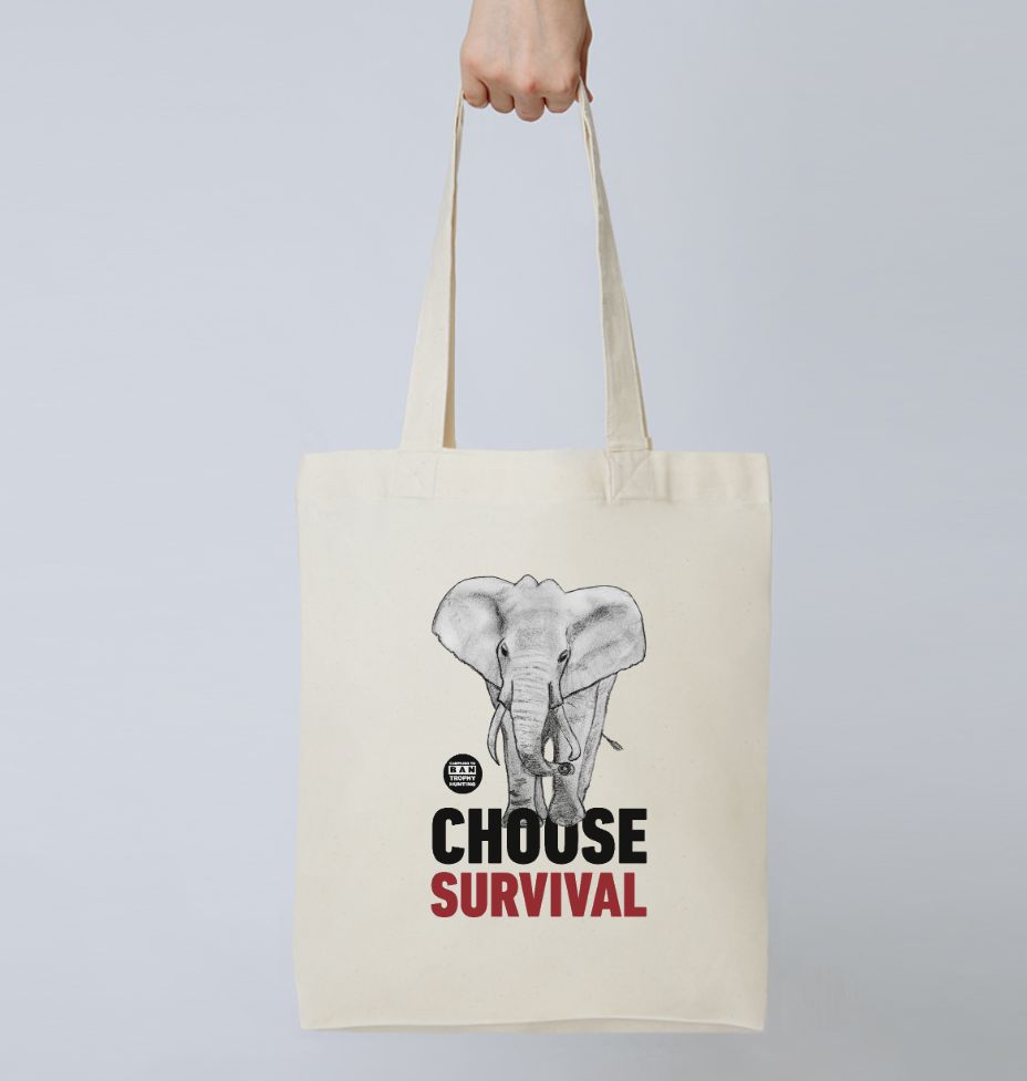 elephant tote