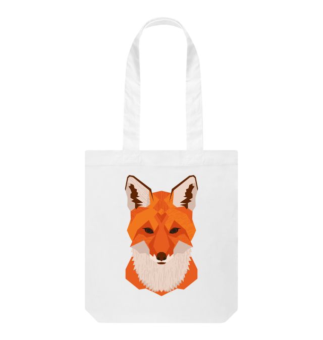 tote backpack resting fox