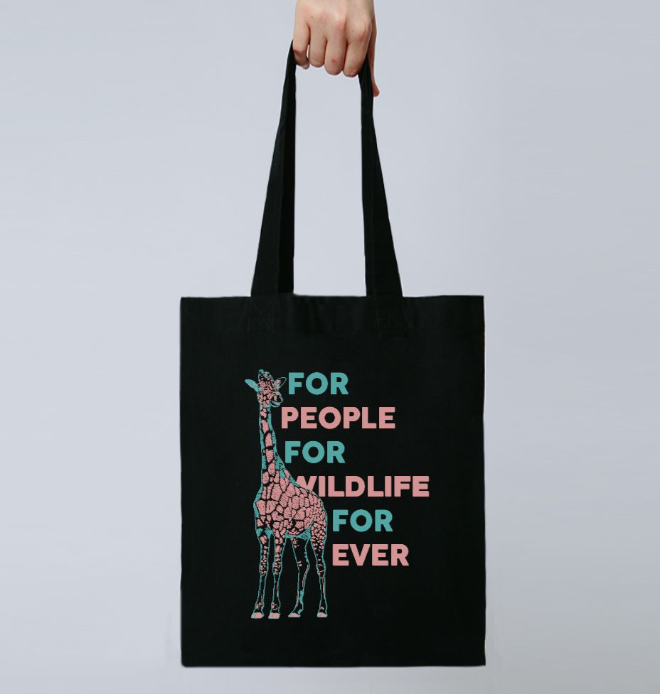 Watercolor Giraffe Deer Print Tote Bags for Women Casual Handbags Shopping  Bag Large Capacity Dropshipping Wholesale SY0060