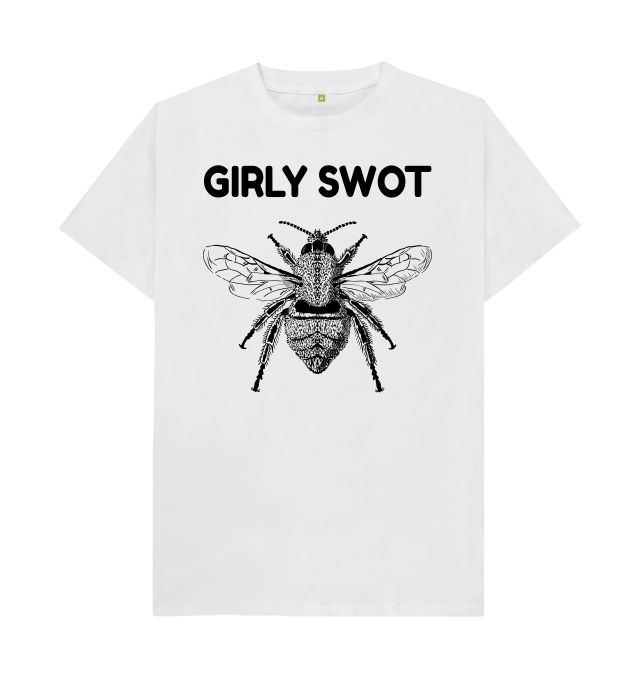Girly Swot Long Sleeved Bee T Shirt 