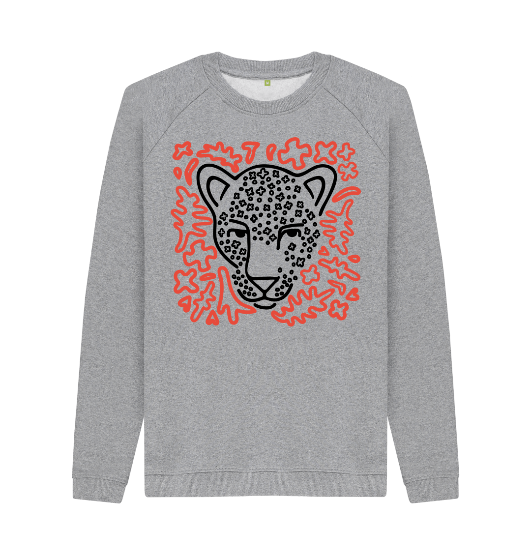 Leopard Face Men's Sweater