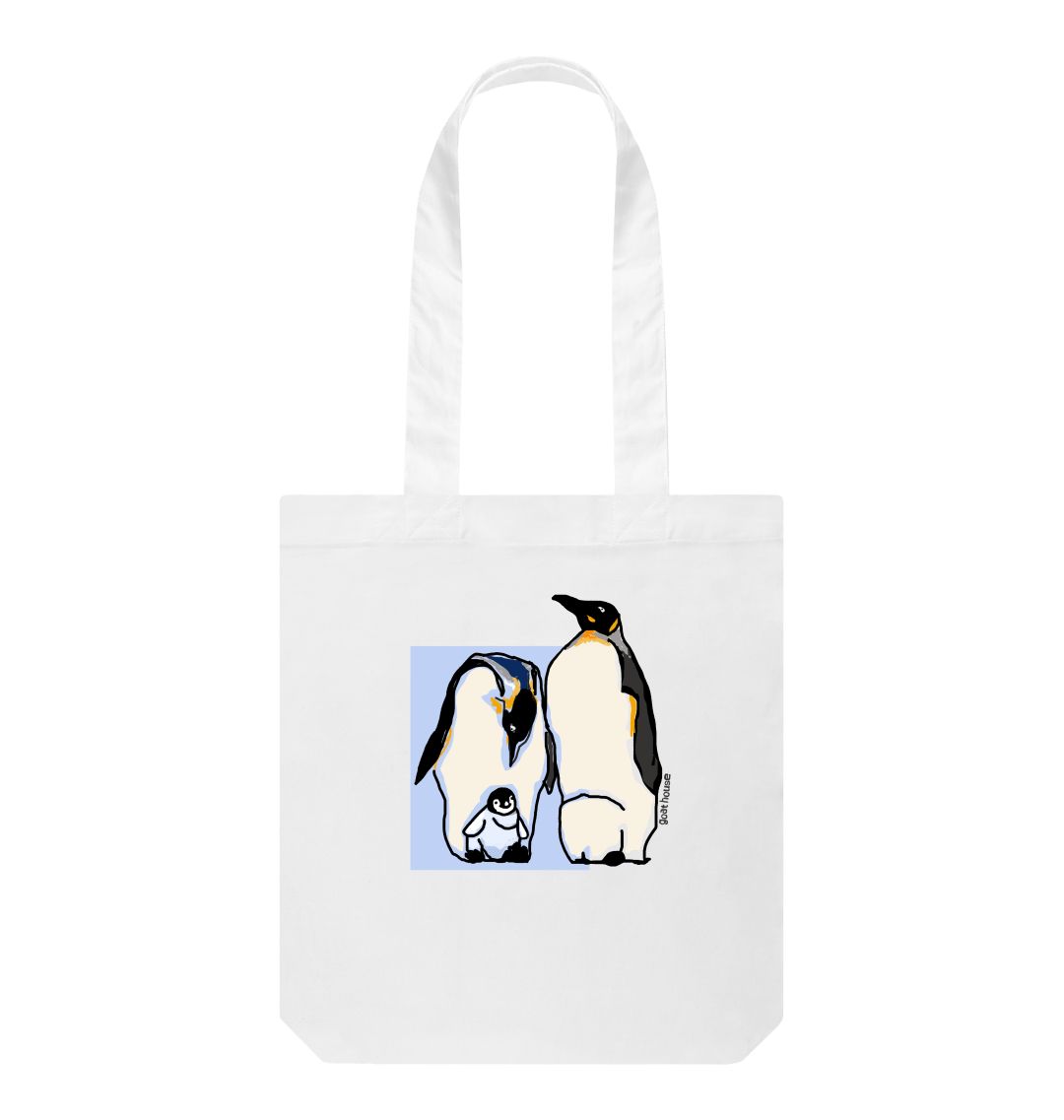 penguin tote bag