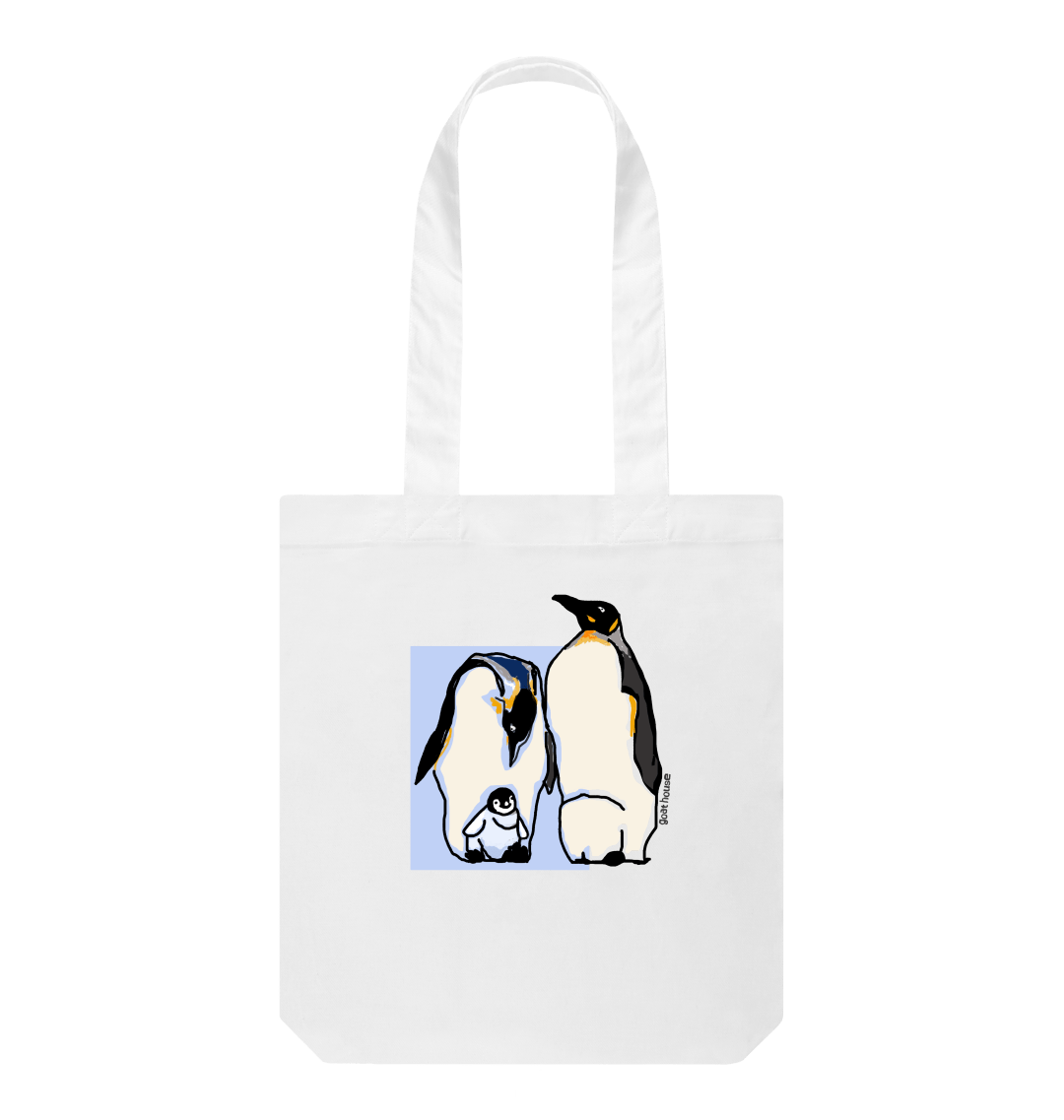 penguin tote bag