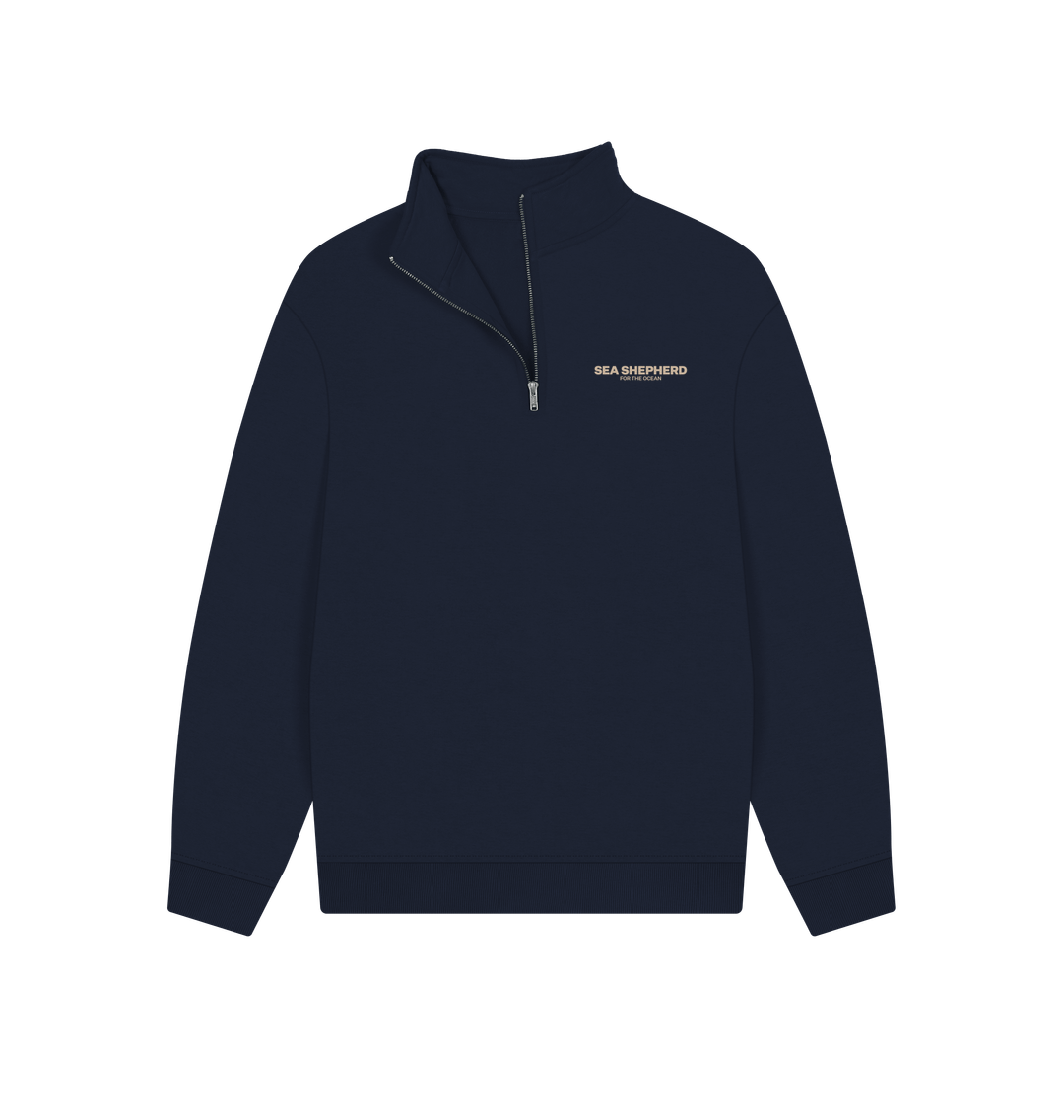 Minimal Logo Half Zip Sweatshirt Minimal Logo Half Zip Sweatshirt