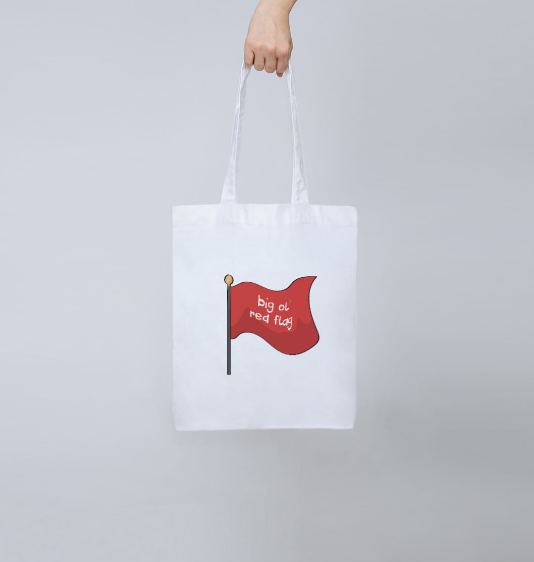 Plastic Memorial Flag Bag