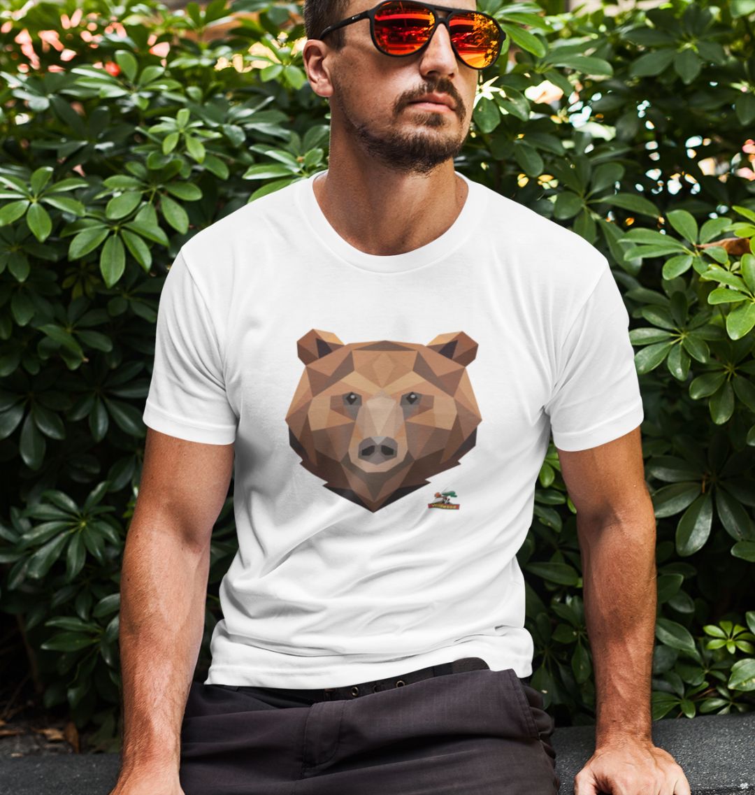 Geometric Bear T-shirt
