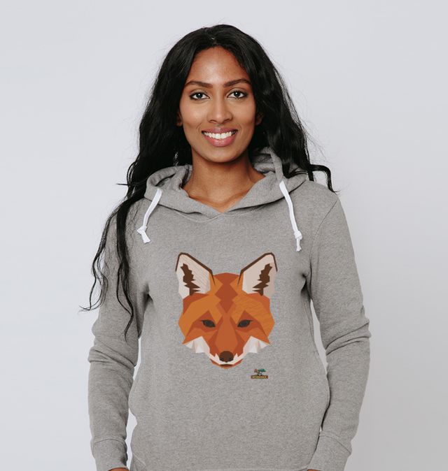 Geometric Fox Hoodie Geometric Fox Hoodie