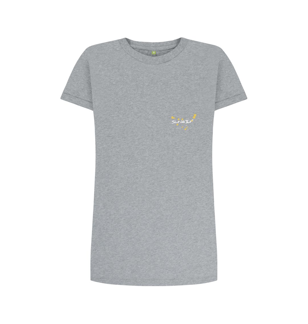 Women's Lightweight Cotton T-Shirt Dress - CottonMill