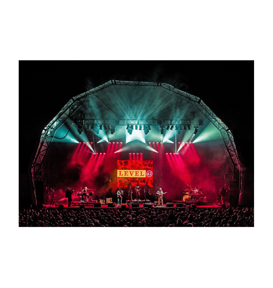 Level 42 Live Art Print