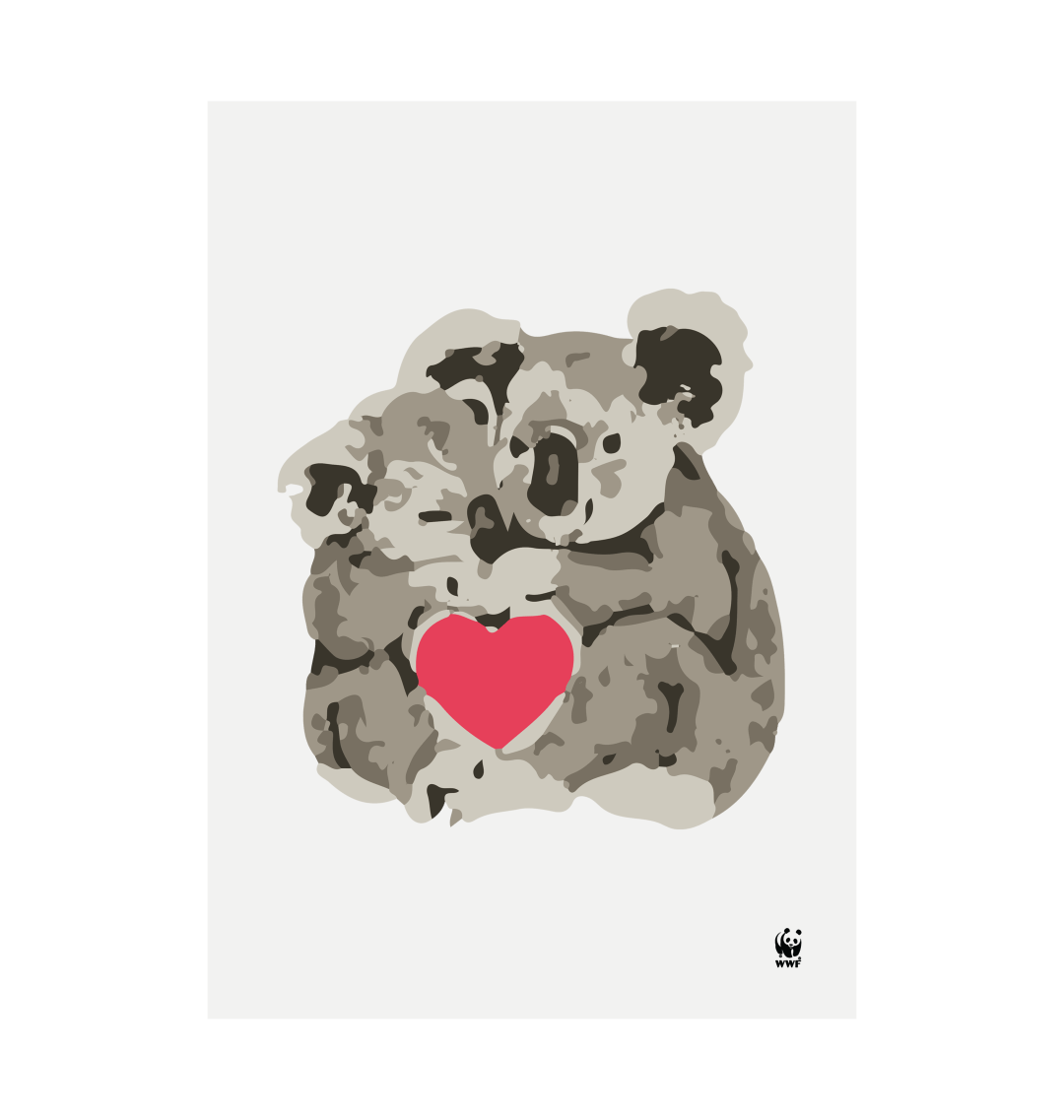 Koala Love Art Print