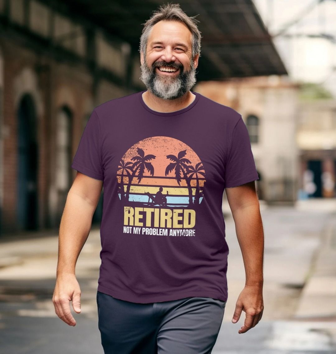 Retired, Not My Problem T Shirt | Shirtbox