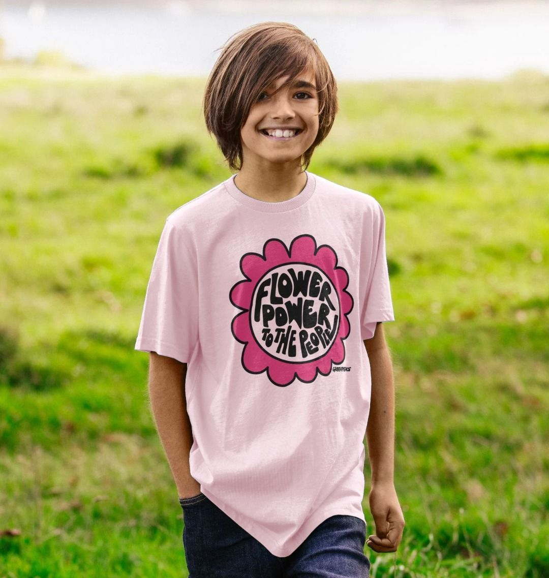 Kids Flower Power T shirt