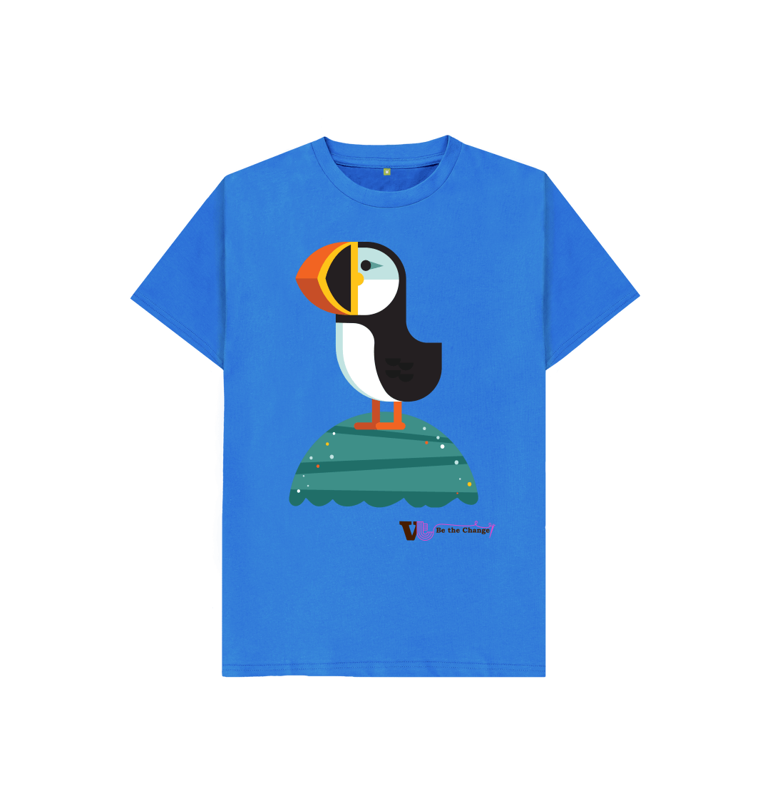 puffin print shirt