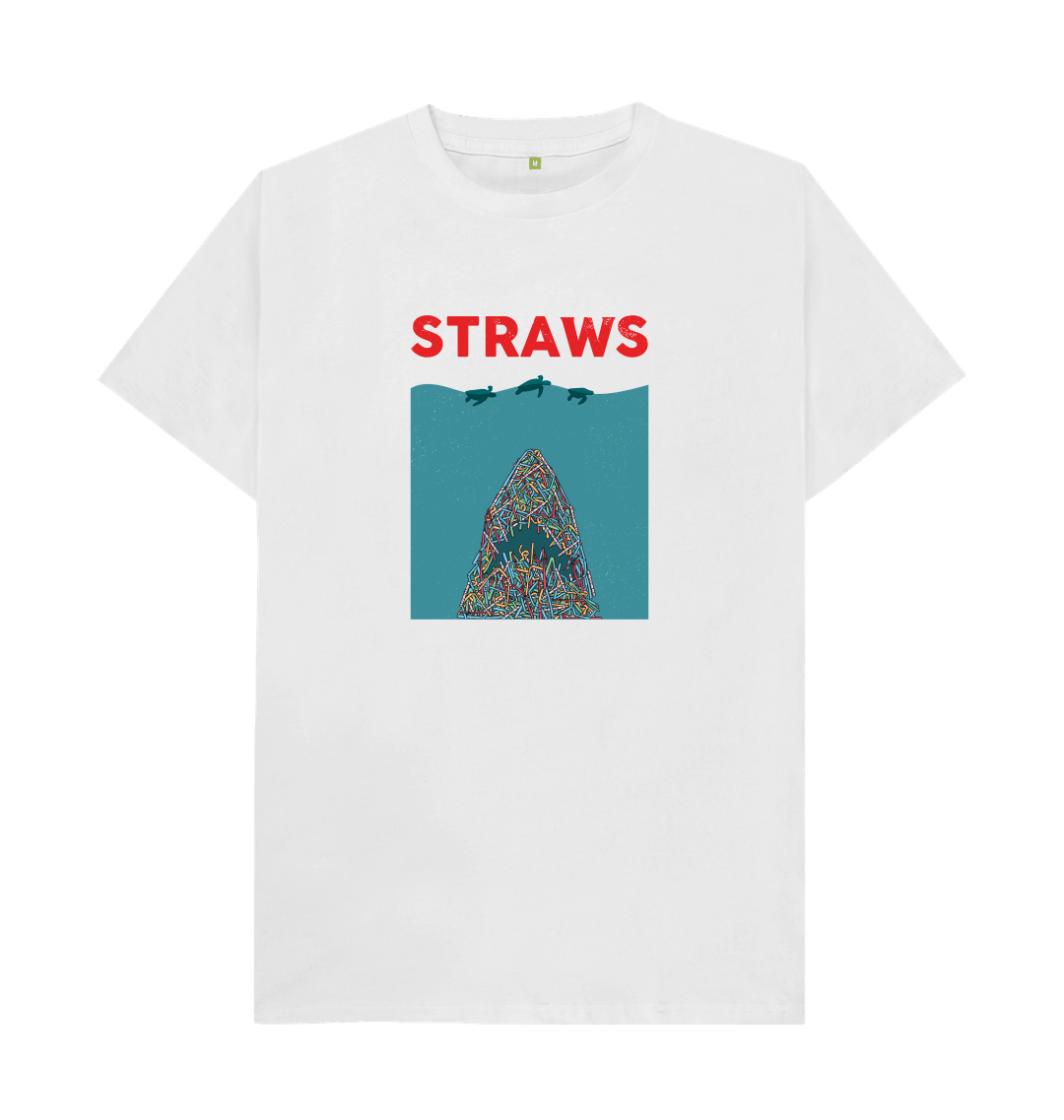 Straws best sale shark shirt