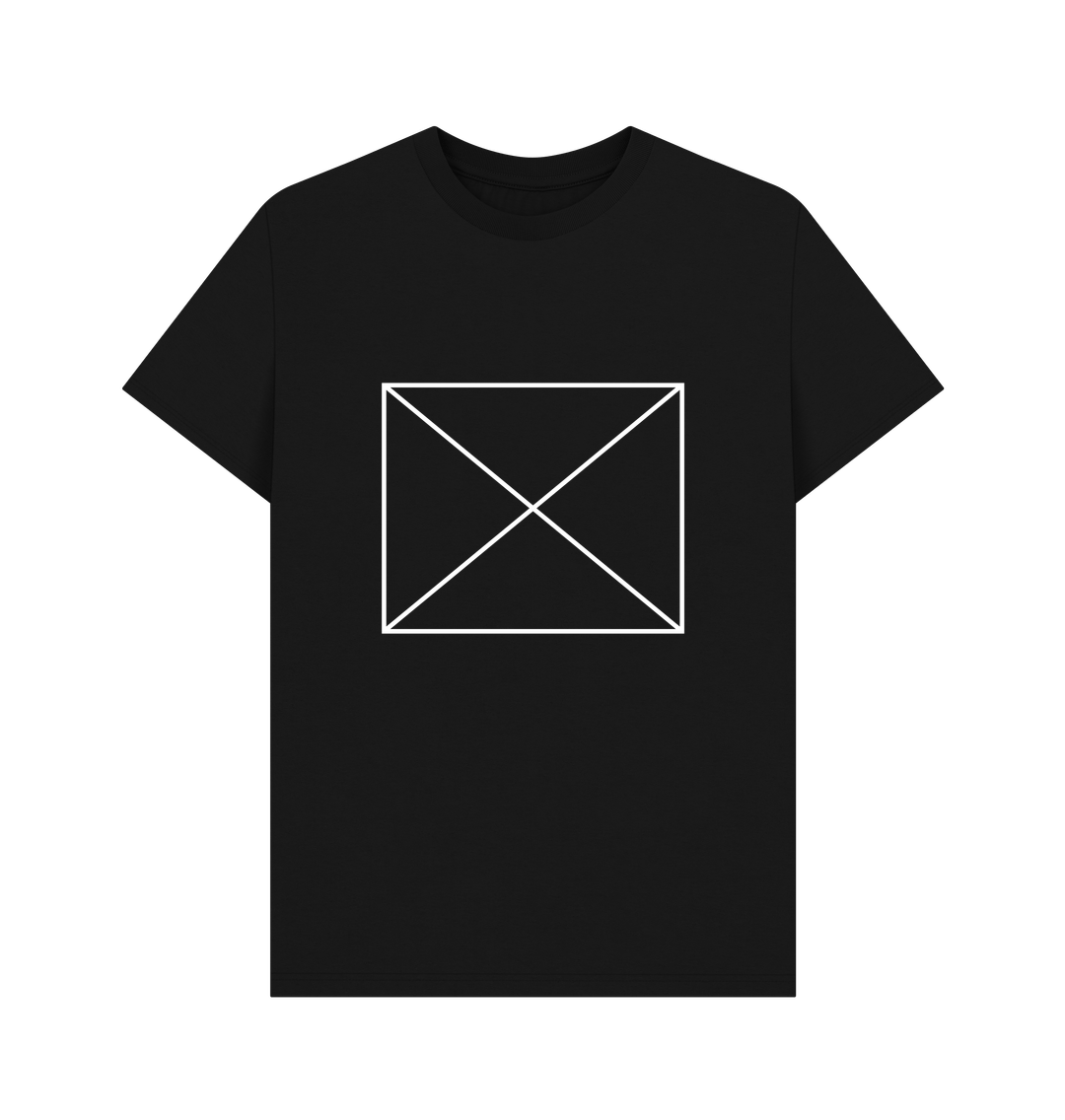 T-shirt: Sometimes, when there isn't an image already, you get a diagram of a box with a cross through it.