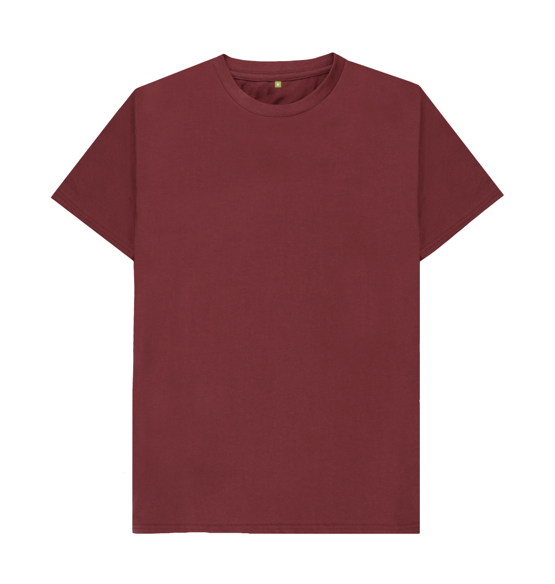 a red t shirt