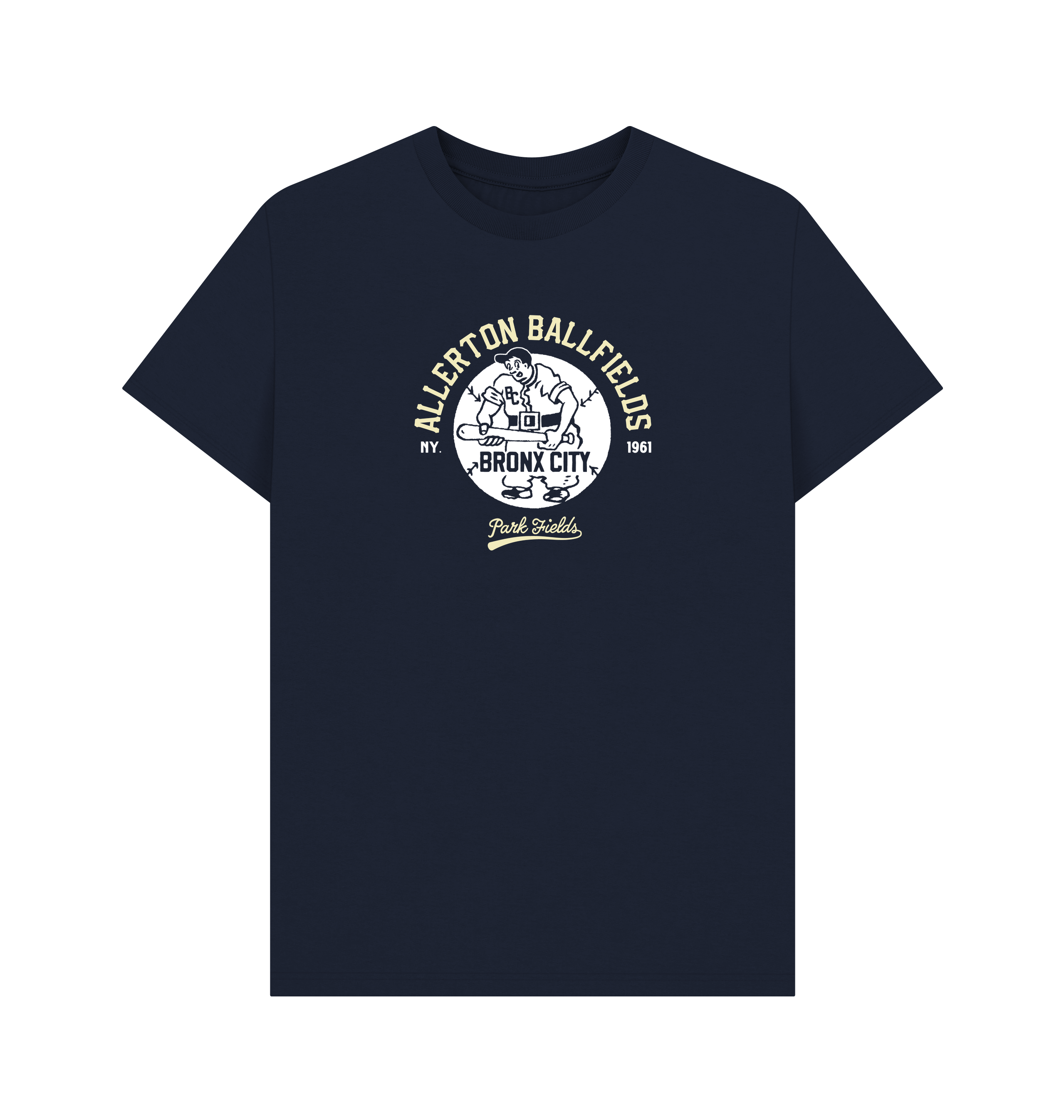 PREMIUM OFFICIAL Bronx Unisex Navy T-Shirt