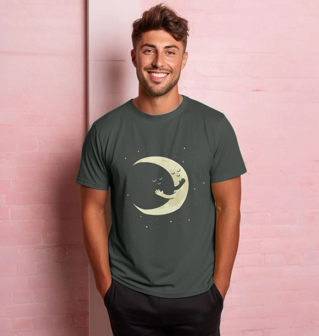 T on sale shirt moon