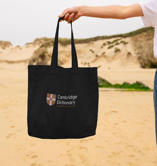 cambridge-dictionary-black-organic-cotton-tote-bag