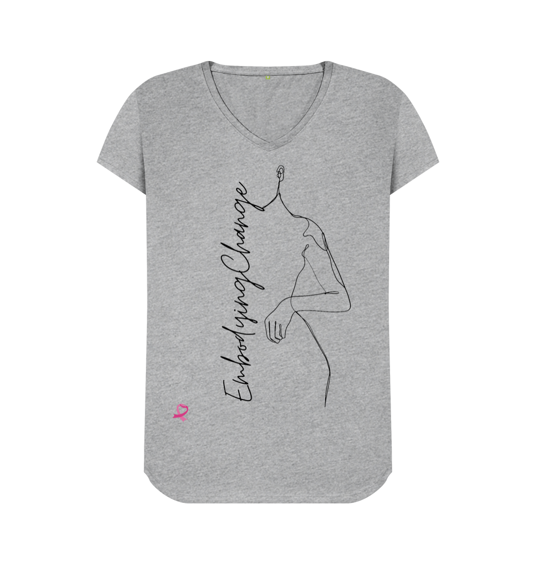 Embodying Change 'Amanda' V-Neck Tee