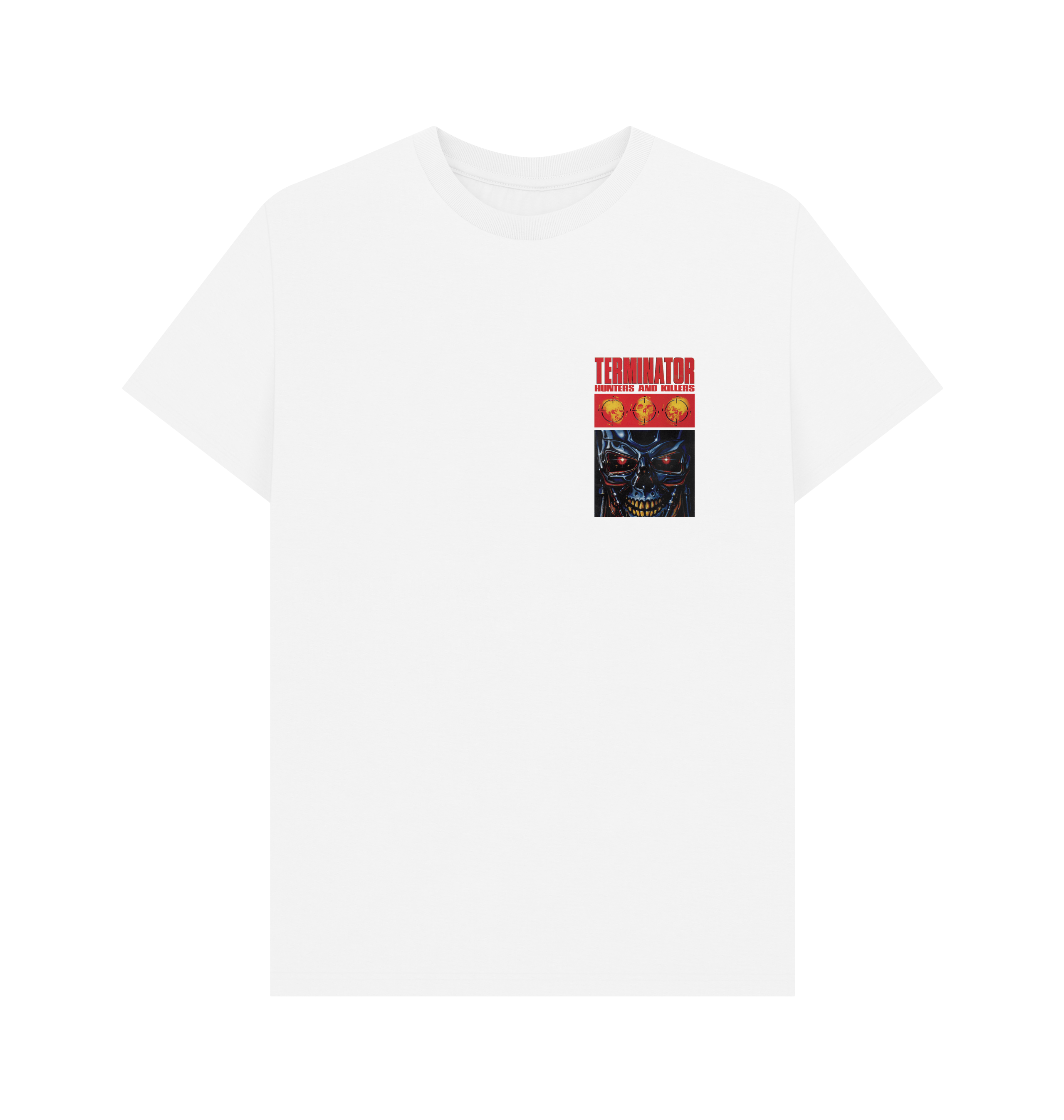PREMIUM OFFICIAL The Terminator Official Hunters and Killers Graphic White T-... - Picture 2 of 3
