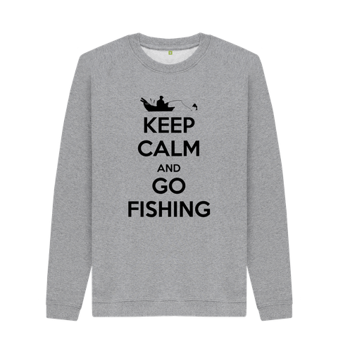 Keep Calm And Go Fishing Tote Bag