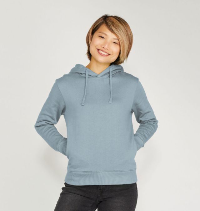 Plain blue hoodie discount women's