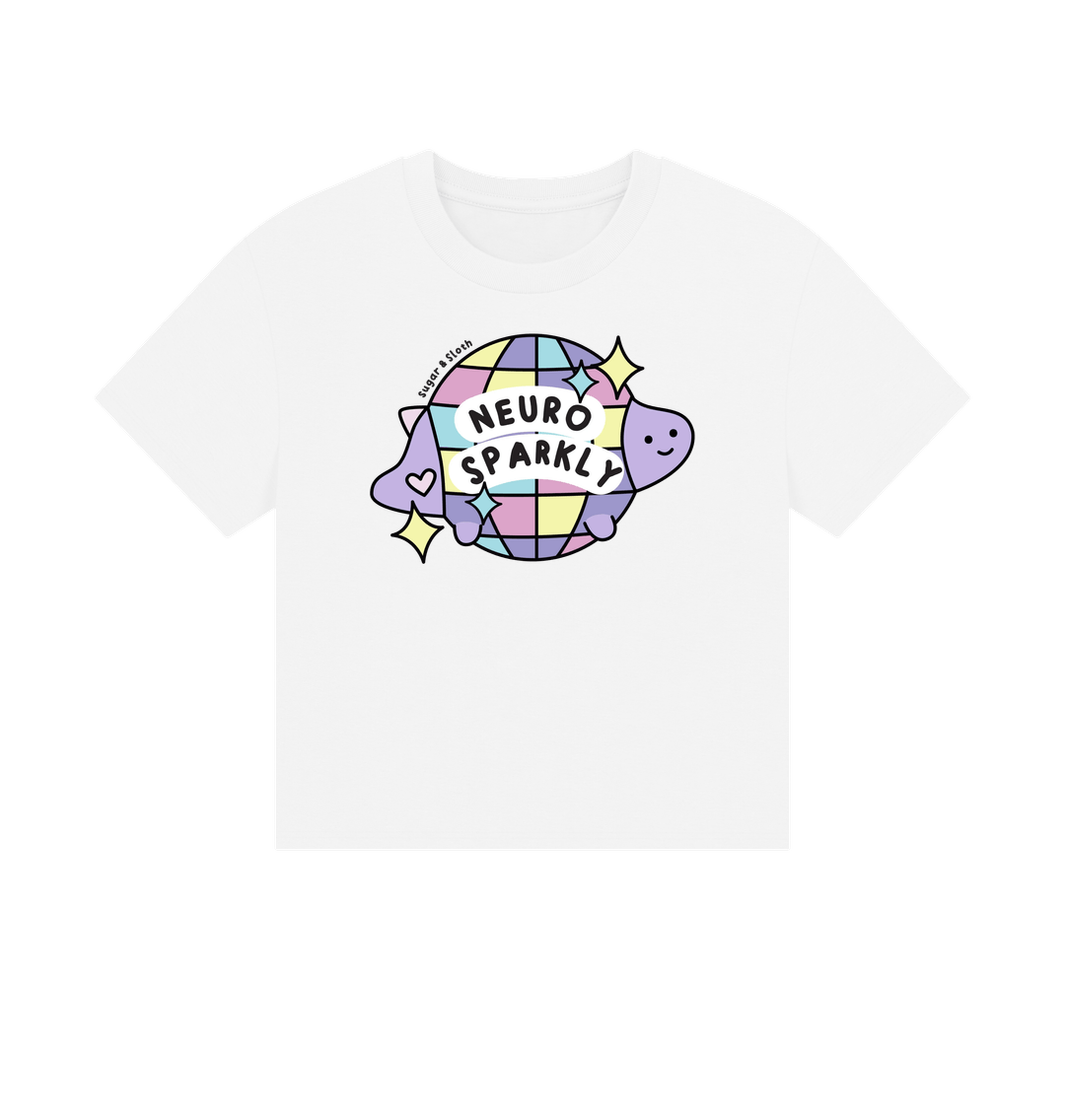 Neurosparkly Arnold the Dinosaur - Boxy Fit T-Shirt - Choose