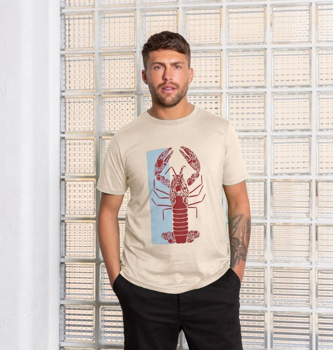 Men s Plastic Lobster T Shirt