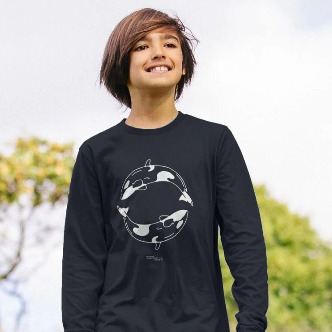 Kids' Orca Long Sleeve T-shirt