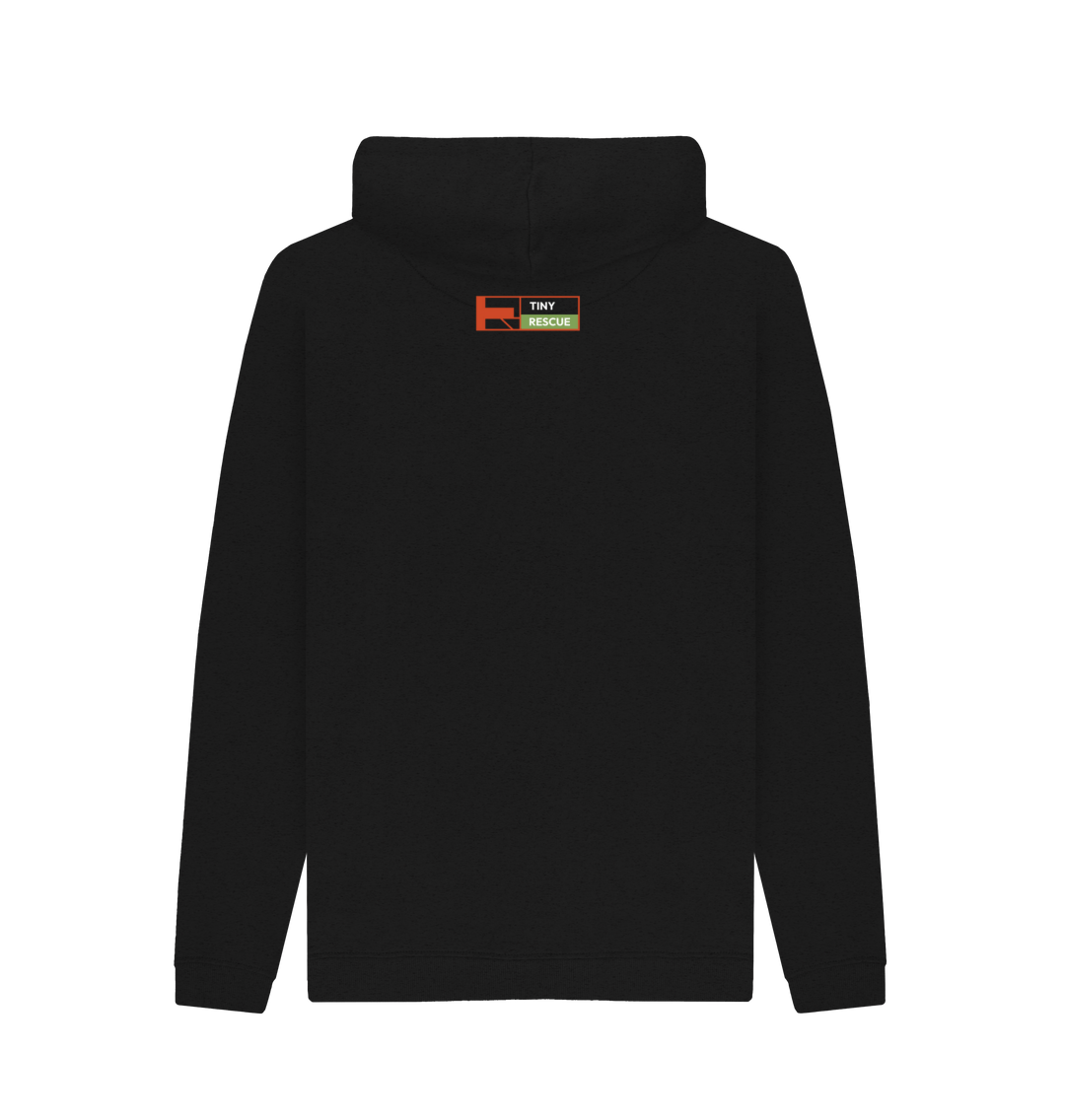 Recycled Hoodie Best Things In Life Are Rescued Casual Fit 