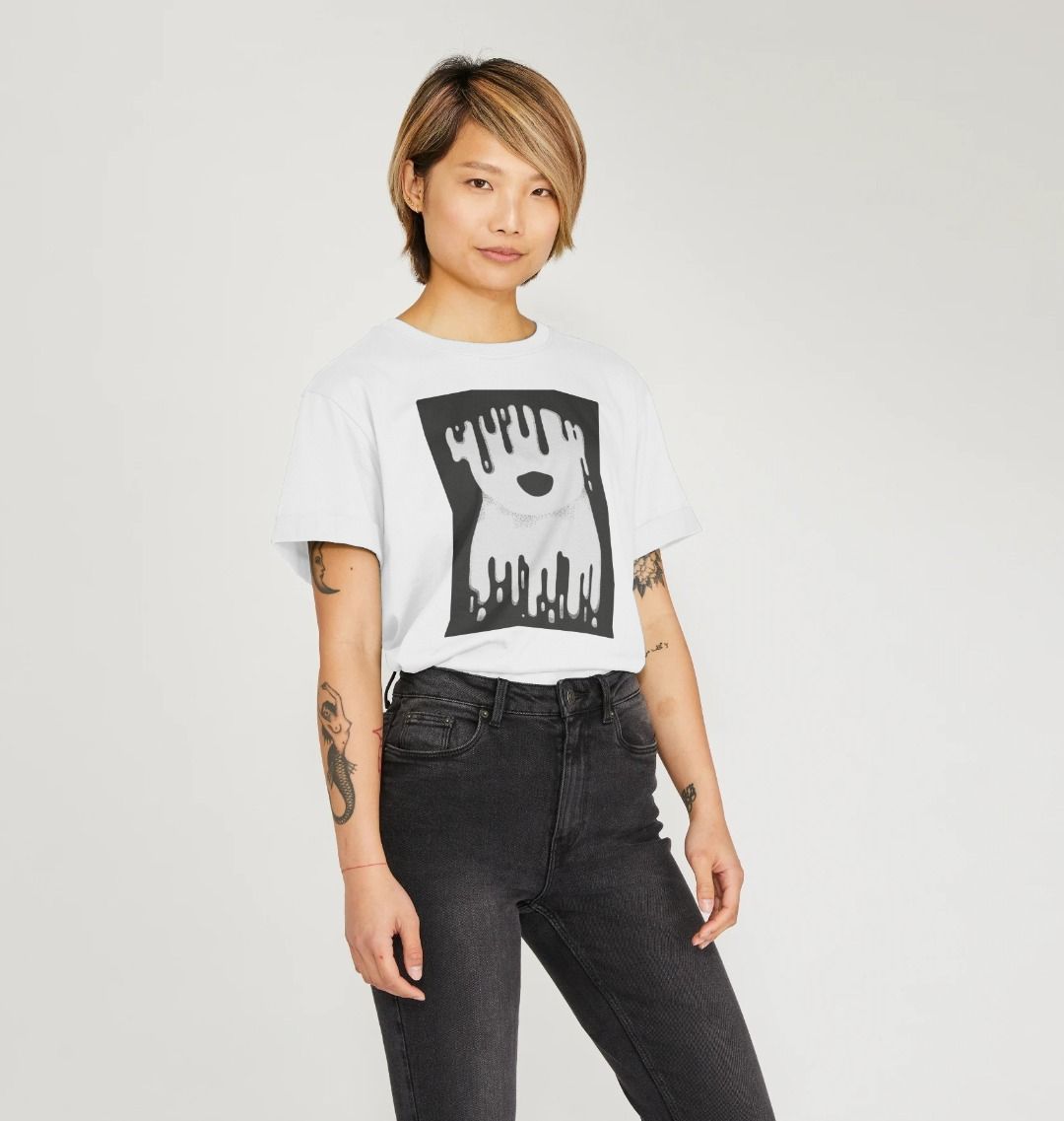 Climate Change Awareness Polar Bear Graphic T-shirt