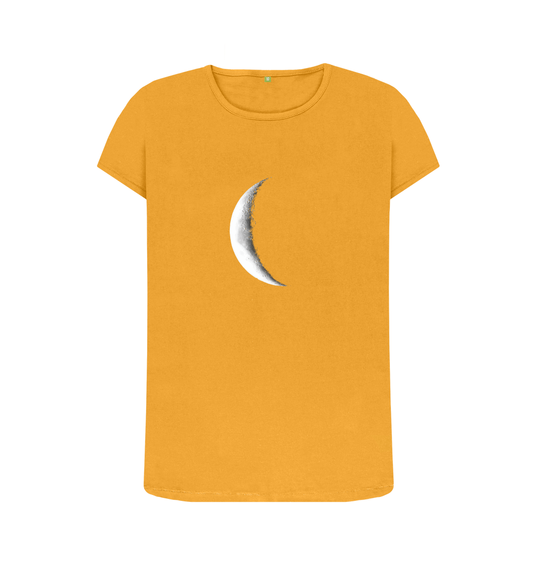 Womens Crescent Moon T-Shirt | Witchy Top | Shirtbox