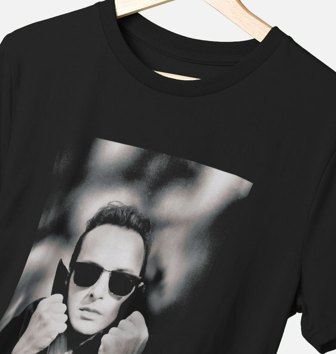 Joe Strummer Portrait T shirt Shot In Stereo Store