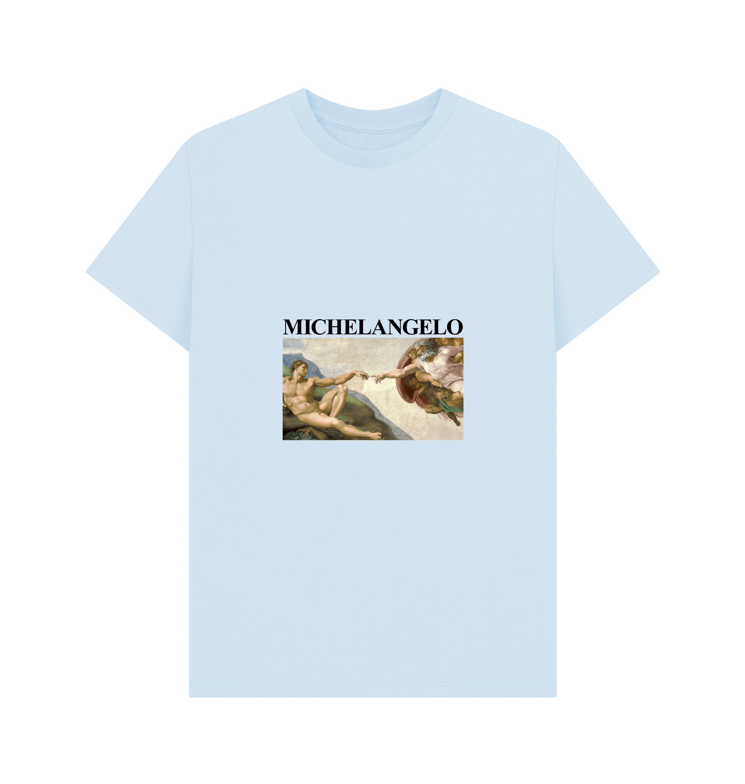 PREMIUM OFFICIAL Michaelangelo Light Blue T-Shirt - Picture 2 of 3
