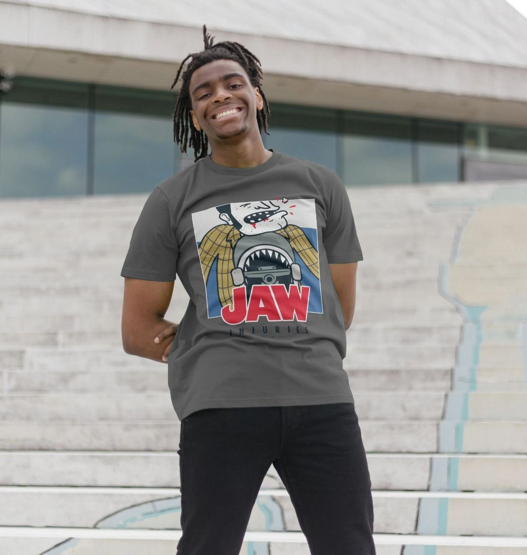 Jaw Injuries Skateboard T-shirt | Unisex