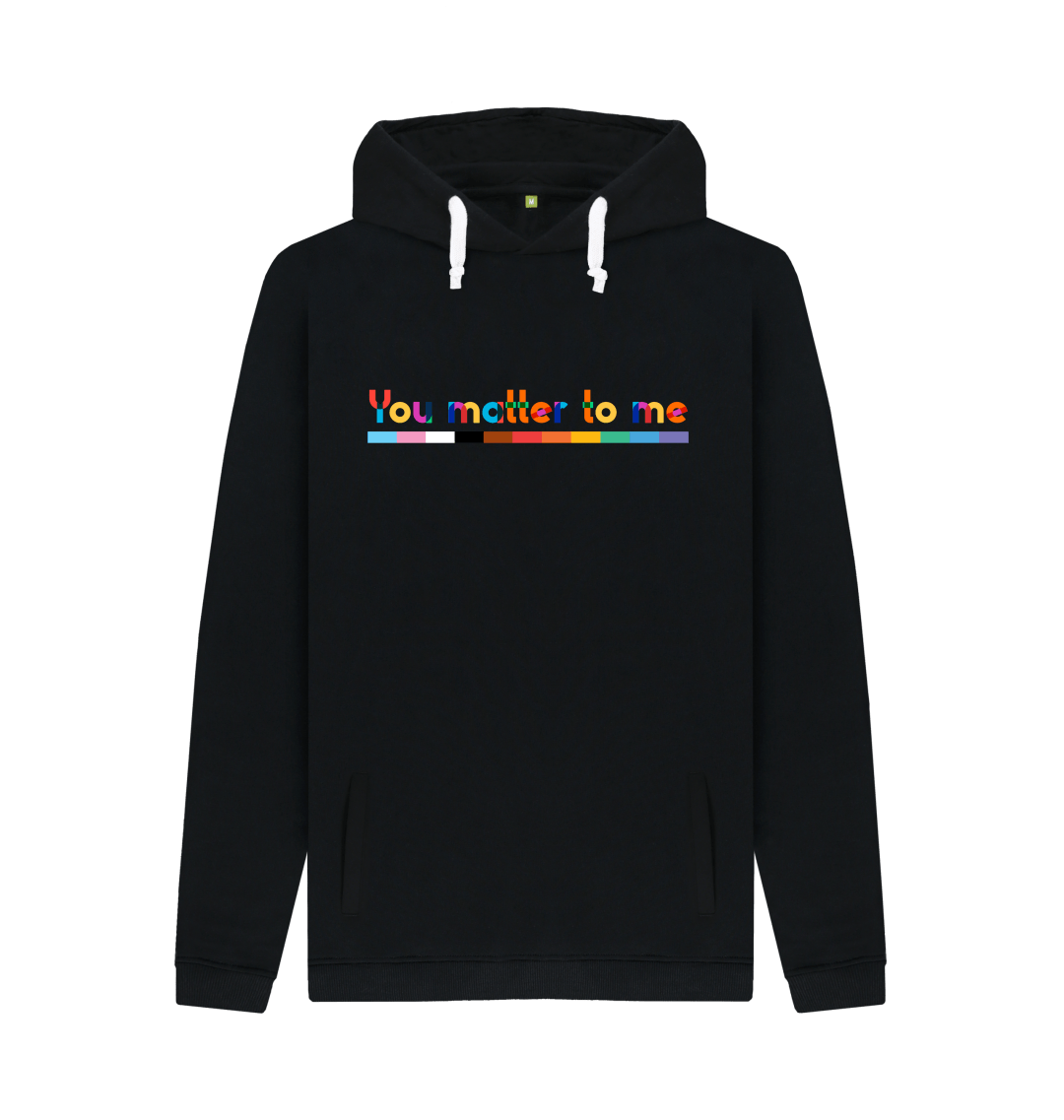 You matter hoodie online black